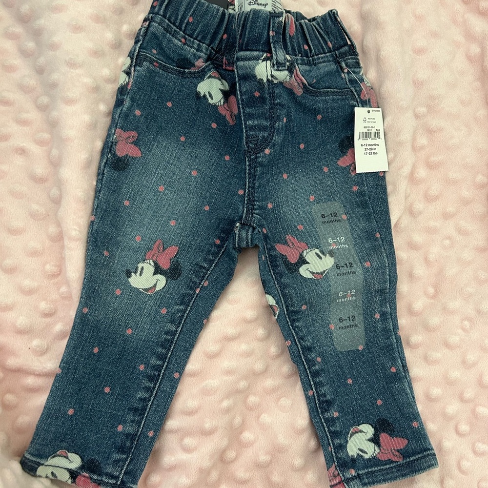 Baby Girl Minnie Mouse , baby gap jeans